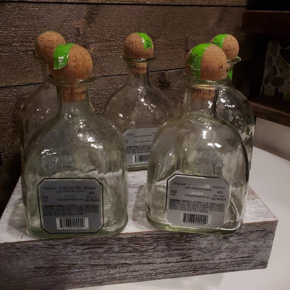 Empty Patron Bottle For Crafting - Picture 4 of 6
